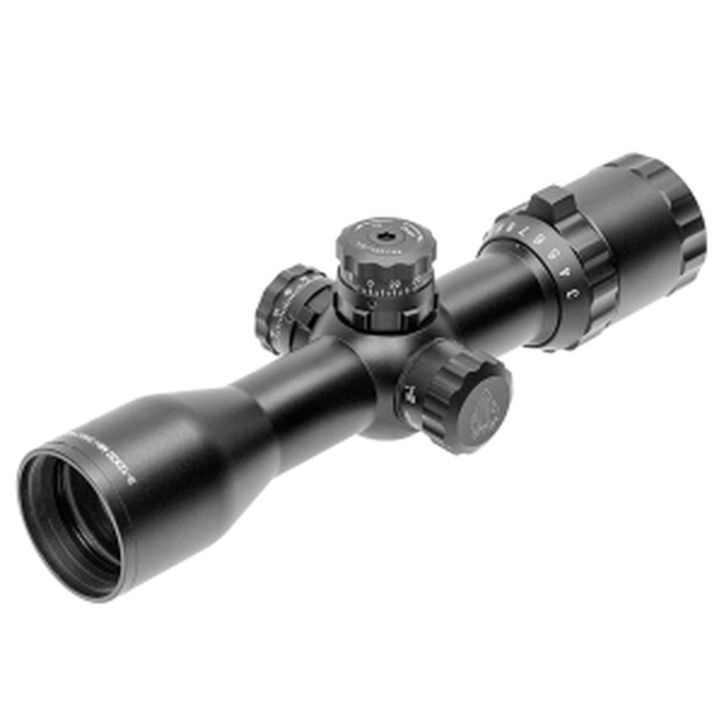 UTG BugBuster 3-12x32 Riflescope 1in Mil-Dot AO with QD Rings SCP-M312AOWQ