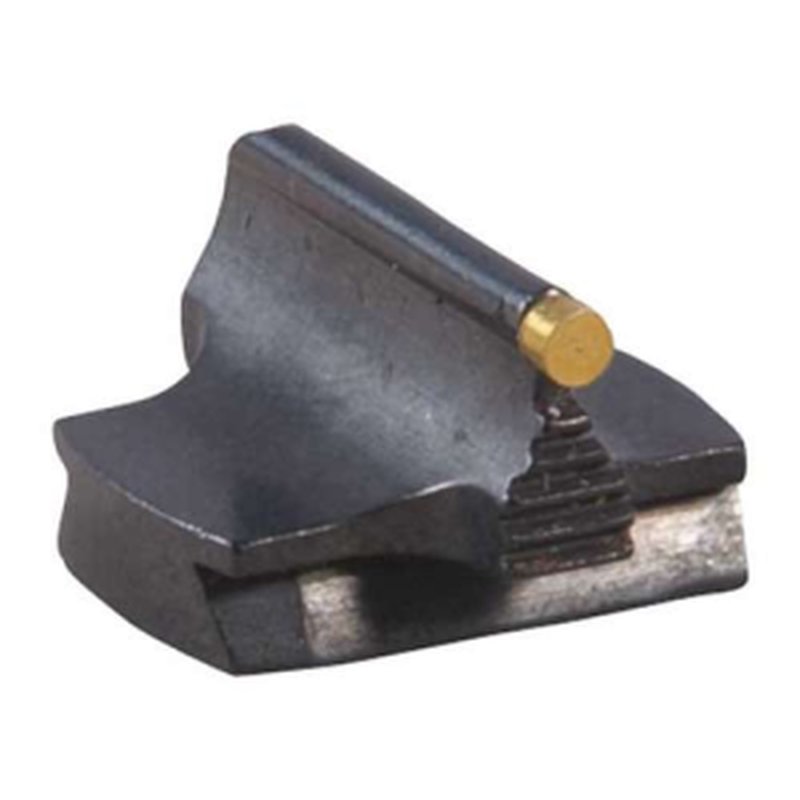 Marble's Front Sight .343" Height .531" Width Steel Blue 1/16" Gold Bead