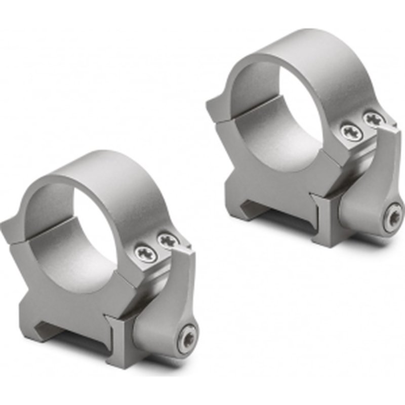 Leupold 2-Piece Precision-Fit QRW2 Weaver-Style Rings 1\" Medium - Silver