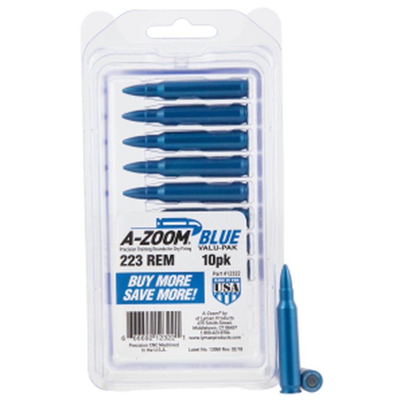 A-Zoom 12322 .223 Rem 5.56 NATO Rifle Training Rounds 10-Pack