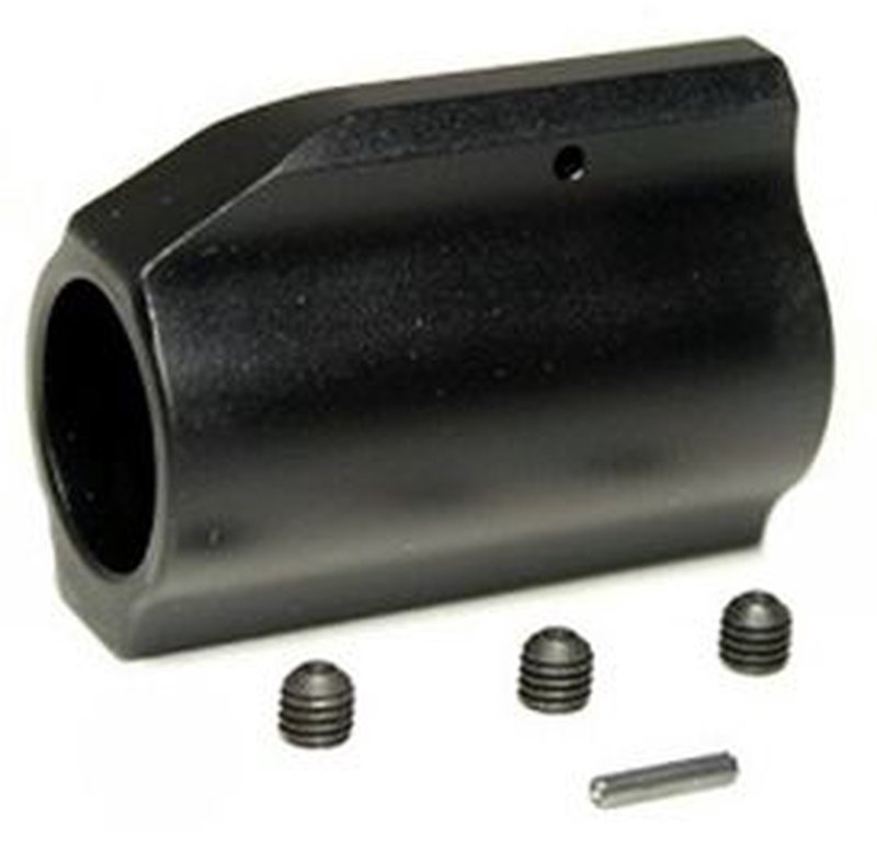 ODIN Works Low Profile Gas Block Aluminum Black