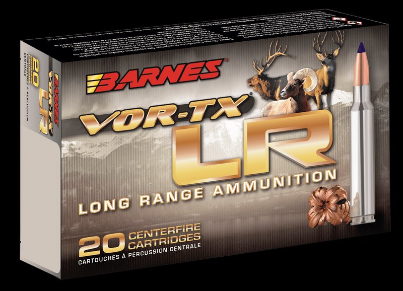 Barnes VOR-TX LR .270 Win 129 gr LRX Boat Tail Rifle Ammo 31198