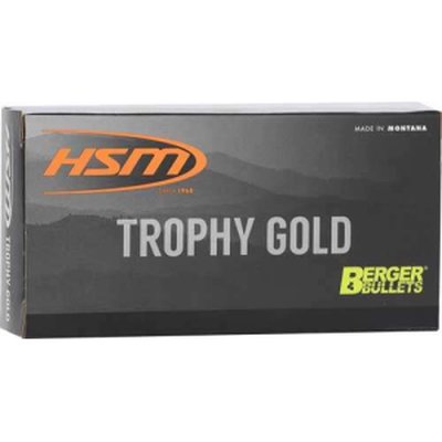 HSM Trophy Gold 6mm ARC Berger VLD 95gr Ammunition