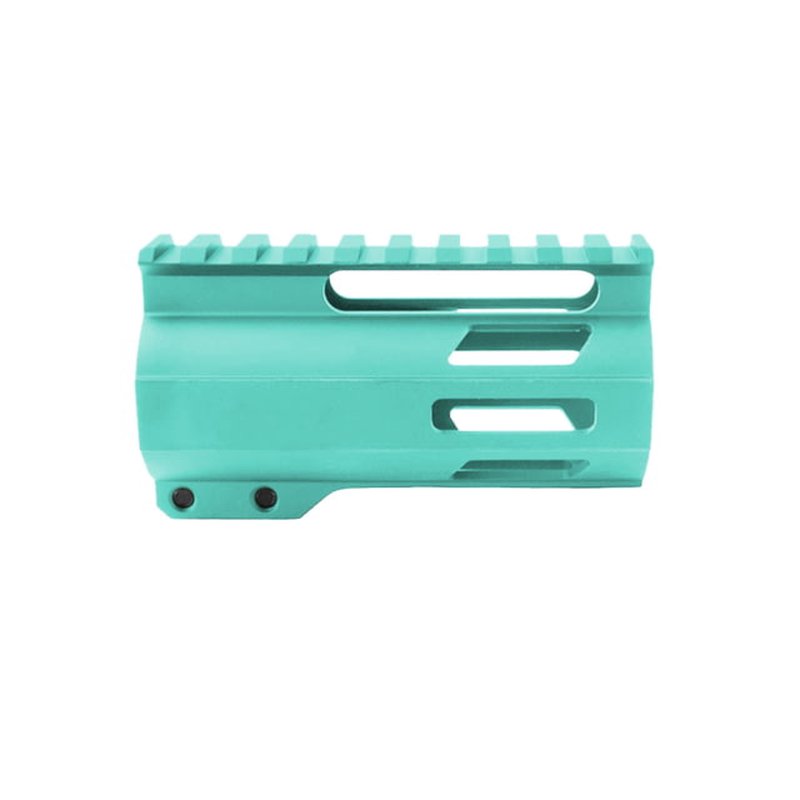 Tiger Rock AR-15 4in M-Lok Super Slim Free Float Handguard w/2in & 3in M-Lok Rail Sections