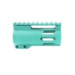 Tiger Rock AR-15 4in M-Lok Super Slim Free Float Handguard w/2in & 3in M-Lok Rail Sections