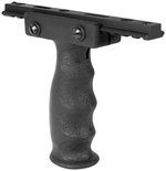 AIM Sports Vertical Ergonomic Grip w/ 6in Weaver Rail MT007E Color: Black, Condition: New