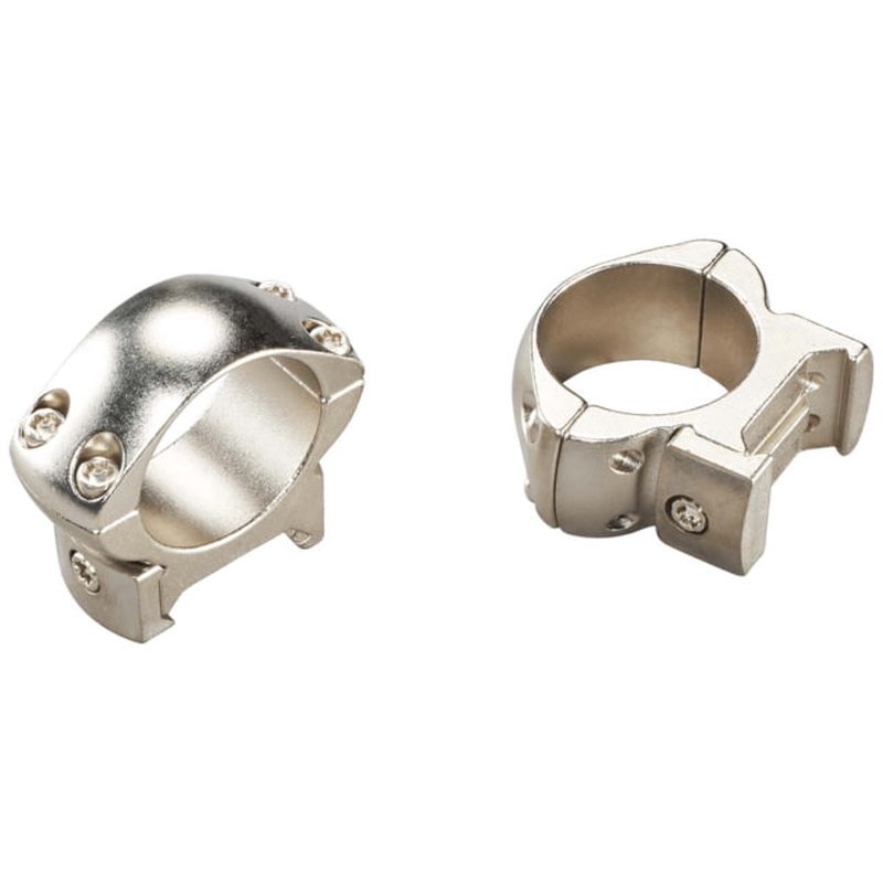 Weaver 49321 1in Grand Slam Scope Rings Medium Silver
