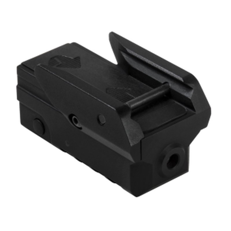 5mW Blue Laser Sight With Strobe, Black Anodized Rail-Mount