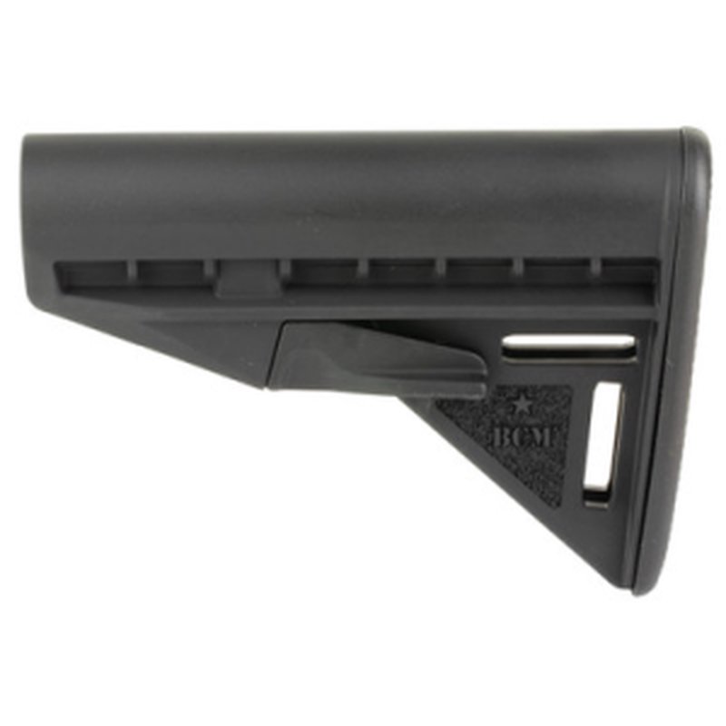 BCM Mod 3 AR Rifle Stock 6-Position with M3 Risers Compatible - Black