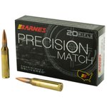 Barnes Precision Match .338 Lapua Magnum OTM 300gr Boat Tail 20rd - 30728