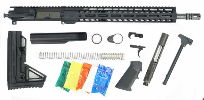 Ghost Firearms 5.56 Complete Upper Receiver w/ Rifle Lower Parts Kit