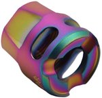 True Precision TPYMICROS Micro Compensator 9mm 1/2x28 SpectrumRainbowPVD