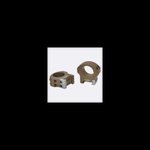 Warne HyperLite 1in Medium Scope Rings Dark Earth (STANAG 4694)