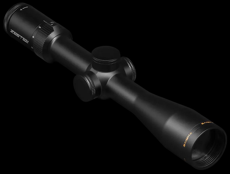 Zero Tech Optics TH31244P Thrive Black 3-12x 44mm 30mm Tube PHR III Reticle
