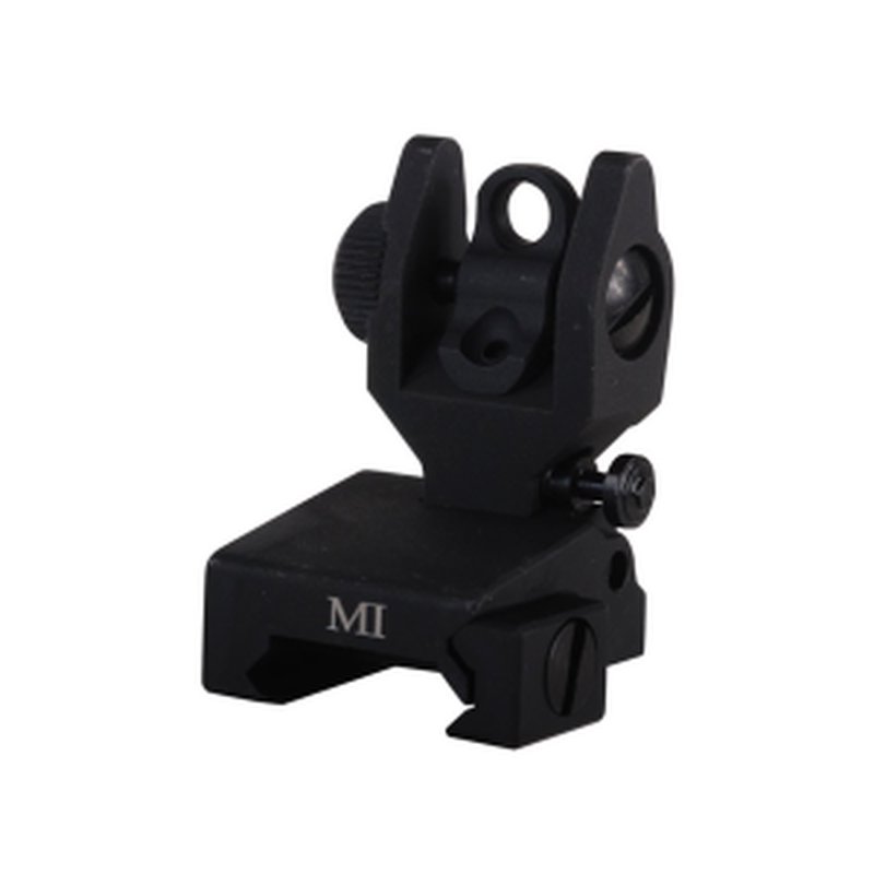 Midwest Industries Low Profile AR-15 Rear Sight Black