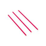 Trijicon Iron Sight Replacement Fiber - Red 3 Pack