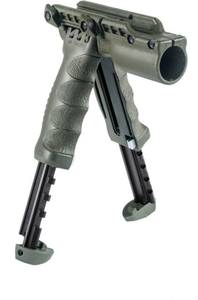 FAB Defense 2nd Gen Bipod-Foregrip with Built-in Tactical Light