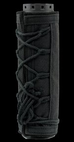 Cole-Tac Corset Suppressor Cover 7.5 x 1.75 Black Heat Shield