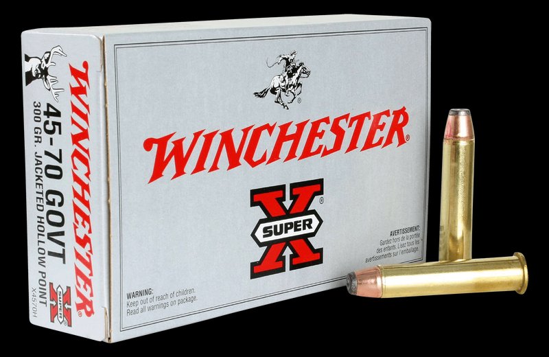 Winchester 45-70 Government 300gr JHP Super X Ammunition 20 Round Box