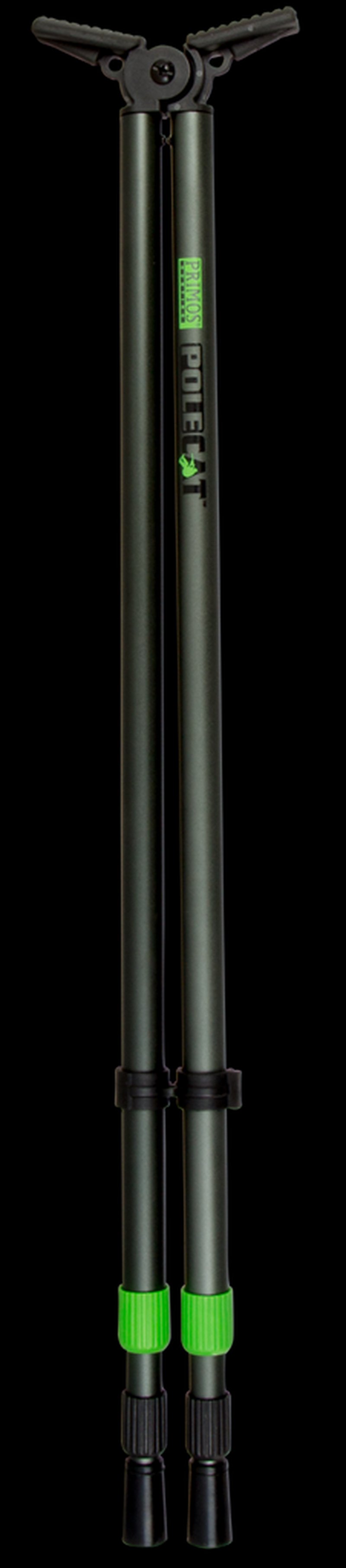 Primos Pole Cat Tall Bipod Shooting Stick Lightweight Aluminum Posi-Lock 25–62 in