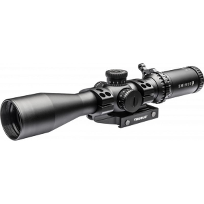 TruGlo TG-8539TLR Eminus Black Anodized 3-9x42mm 30mm Tube Dual Illuminated (Green/Red) TacPlex MOA Reticle