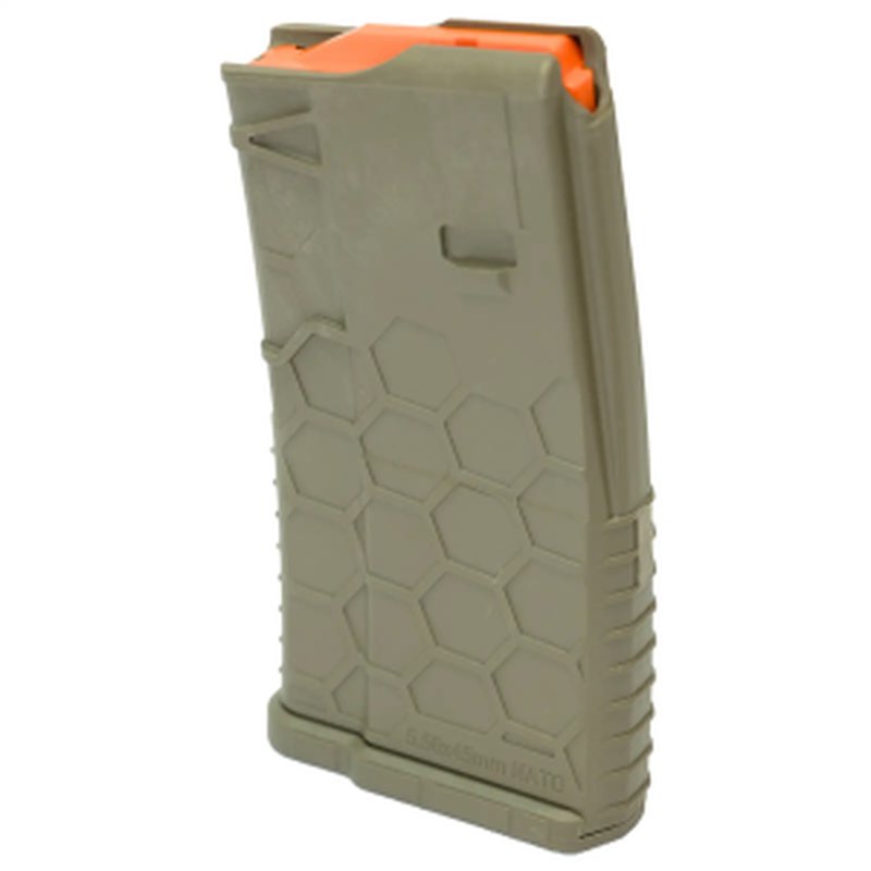 HexMag 20 Round Shorty PolyHEX2 AR-15 Magazine FDE