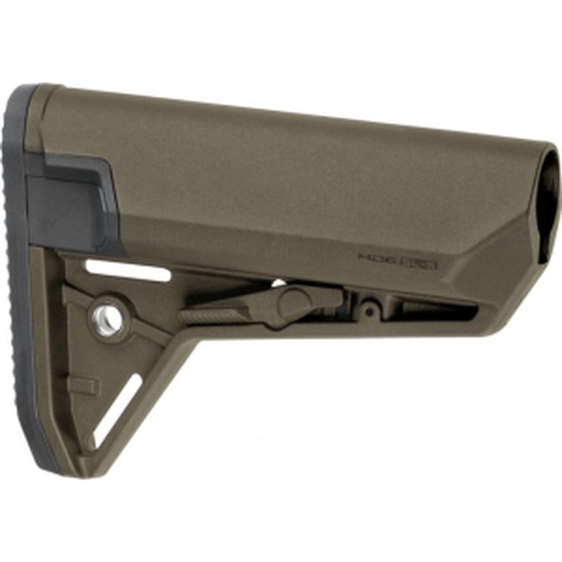 Magpul MAG653-ODG MOE SL-S Mil-Spec Carbine Buttstock AR-15/M16/M4 Reinforced Polymer OD Green Collapsible