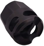 True Precision Y-Type Micro Compensator 9mm 1/2x28 Threads Black Nitride
