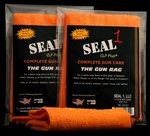 Seal 1 The Gun Rag CLP Plus pre-saturated microfiber cleaning cloth 12x12 SS-12X12