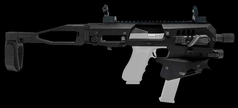 META Tactical MCK Gen 2 Micro Conversion Kit Glock 9mm/.40 Pistol Chassis