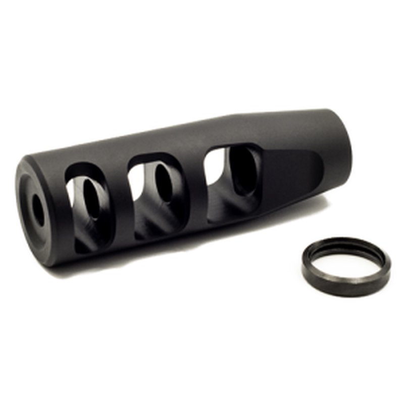 JP Enterprises 1/2-28 TPI .223 3-Port Competition Series Compensator Matte Black