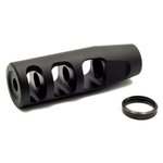 JP Enterprises 1/2-28 TPI .223 3-Port Competition Series Compensator Matte Black