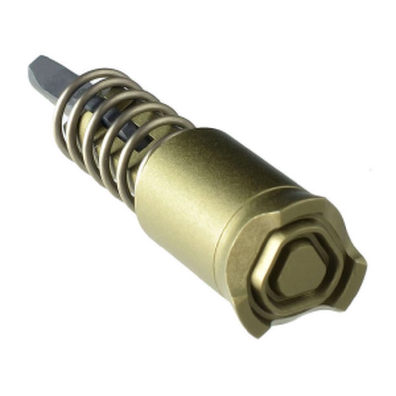 Strike Industries ARSFAFDE AR Forward Assist Flat Dark Earth Anodized Aluminum Fits AR-15/M16