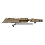 Midwest Industries AK Alpha Railed Top Cover, Flat Dark Earth