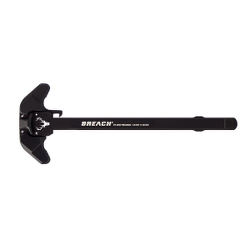 Stag Arms AR15 BREACH® Ambi Charging Handle w/ Large Lever - Blk/Blk Anodized