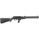 Ruger 19115 PC Carbine 9mm Luger 16.12" 17+1 Black Hard Coat Anodized Threaded Fluted M-LOK