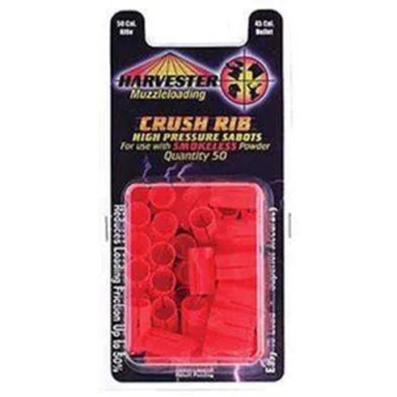 Claybuster Wads 45 Cal Crushed Rib Sabot Smokeless Bullets (50 Pack)