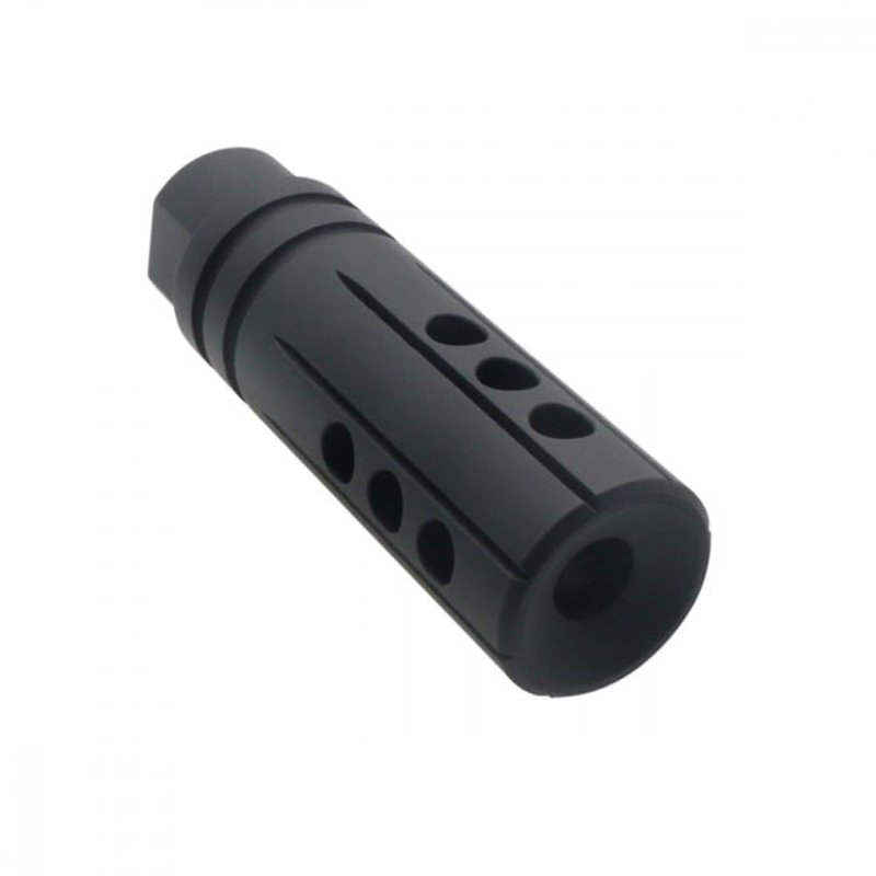 ABC RIFLE COMPANY AR-15 Ported Linear Compensator 3in Aluminum Muzzle Brake MB15-FSP