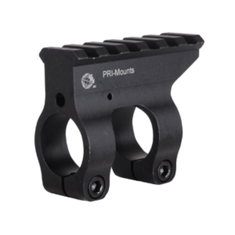 PRI Single Picatinny AR-10 Gas Block 0.875" Matte Black