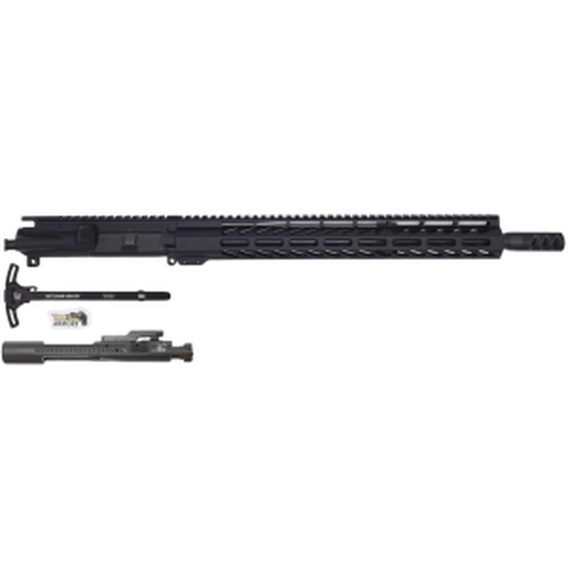 BHA Precision AR-15 16" 6mm ARC, 15" MLOK Handguard, Black Complete Upper Receiver w/ BCG & CH