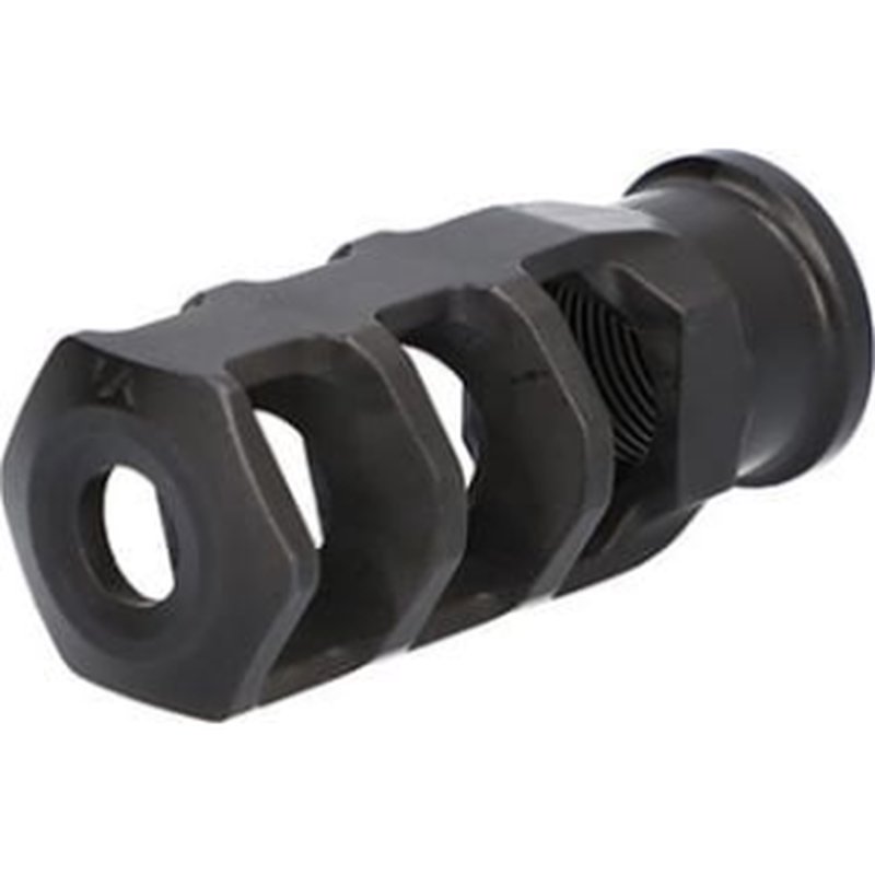 Sig Sauer 8900447 716I Tread 3-Chamber Muzzle Brake Black 5/8"-24 tpi Threads for 7.62mm Thread Pattern