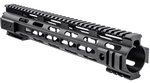 Barska 12 in AR Quad Rail w/ Key Mold System, KeyMod Mounting Slots