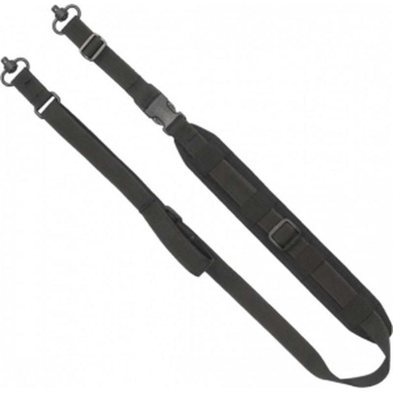 GrovTec US Inc GTSL127 QS 2-Point Sentinel Sling Black w/PBSWV