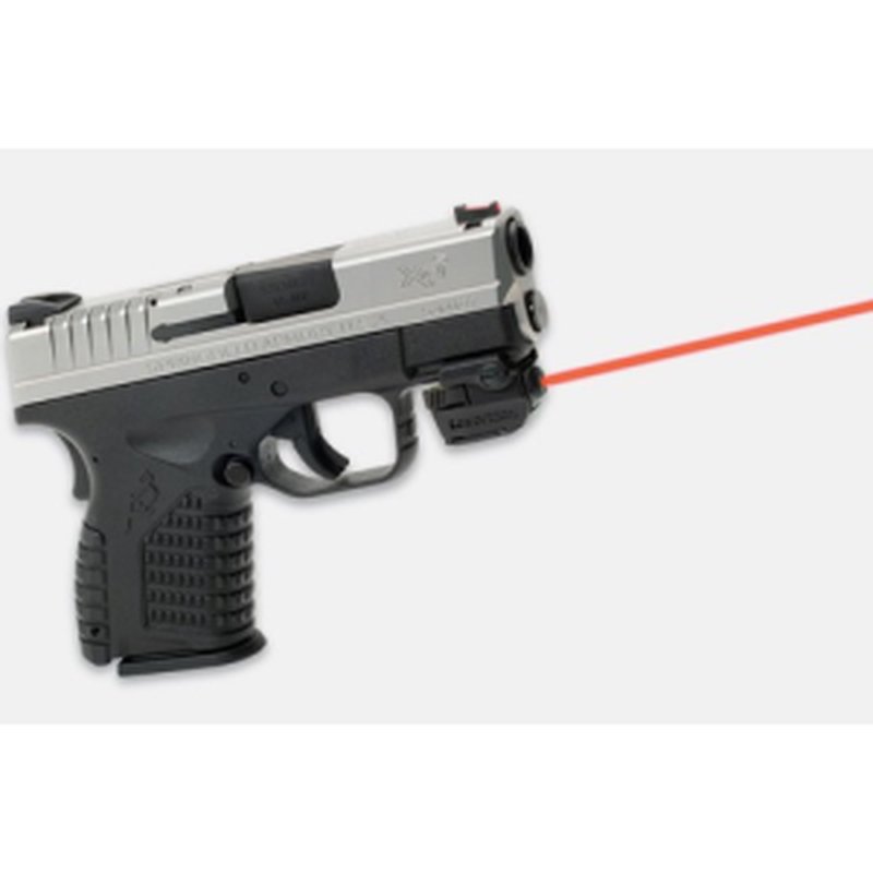 LASERMAX Uni-Max Micro II External Red Laser Sight with Integral Picatinny Mount for Compact and Sub-Compact Pistols Matte Black