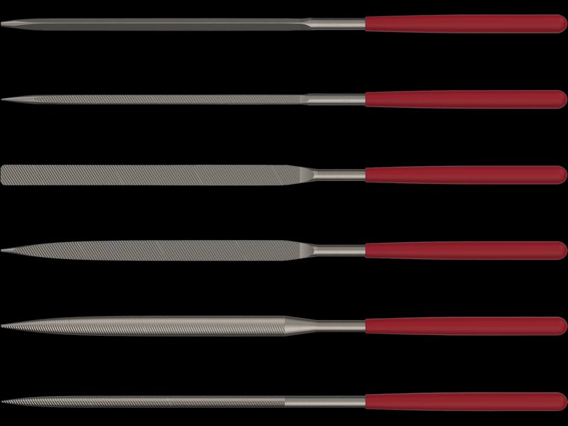 Birchwood Casey GSFS Gunsmithing File Set Hardened Carbon Steel