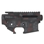 Daniel Defense DDM4 Red Crocodile Striped Receiver Set