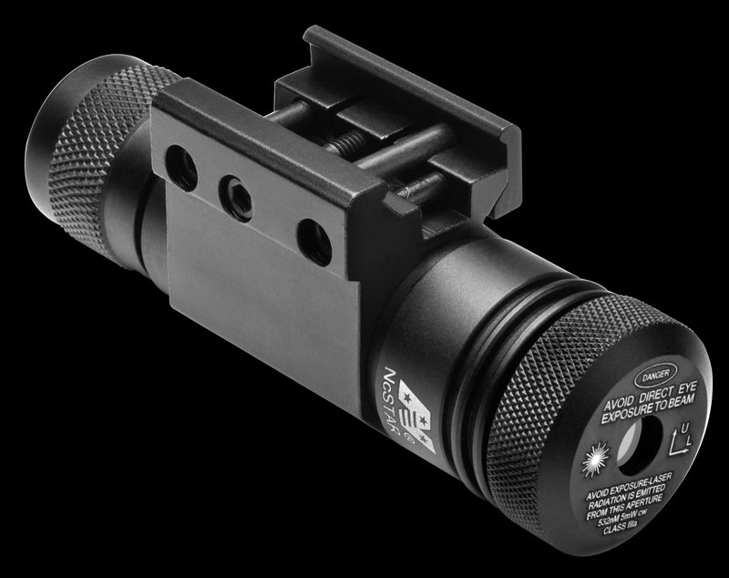 NcSTAR Green Laser Anodized 5mW Universal Fit Laser Sight