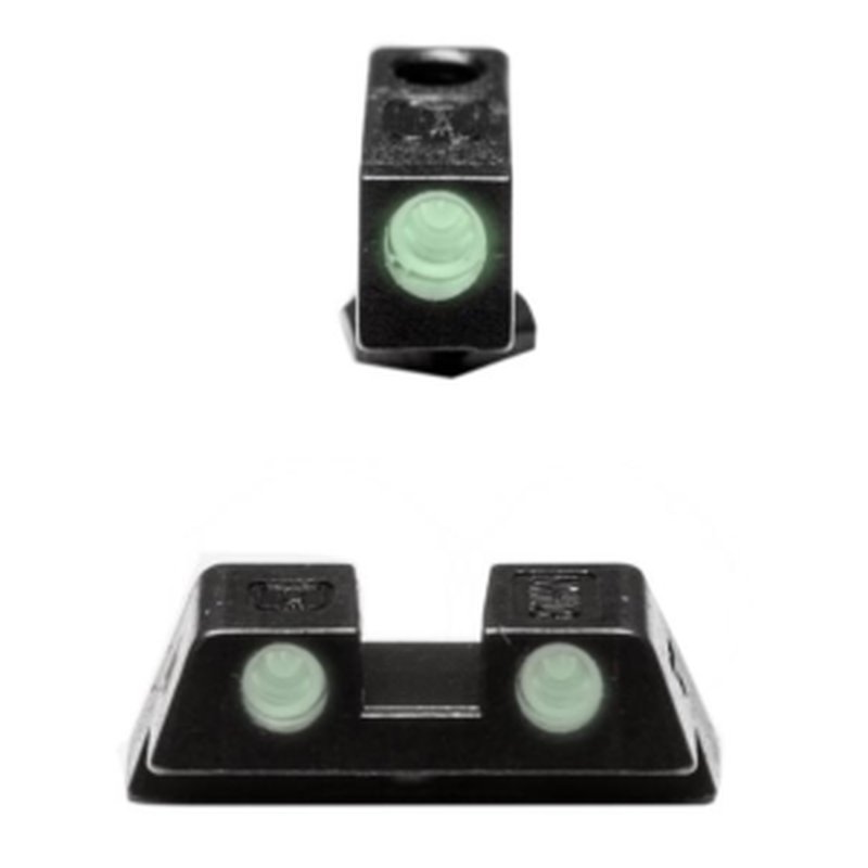 Glock Night Sight Set 6.5mm for 9mm/.40 Steel Tritium Inserts