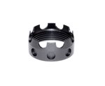 Presma Aluminum Castle Nut for .223/5.56/.308 Buffer Tube Receiver End Plates Black