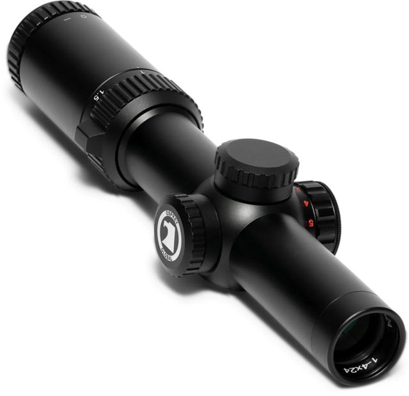 Osprey Global 1-4x24mm LPVO 30mm Tube Rifle Scope